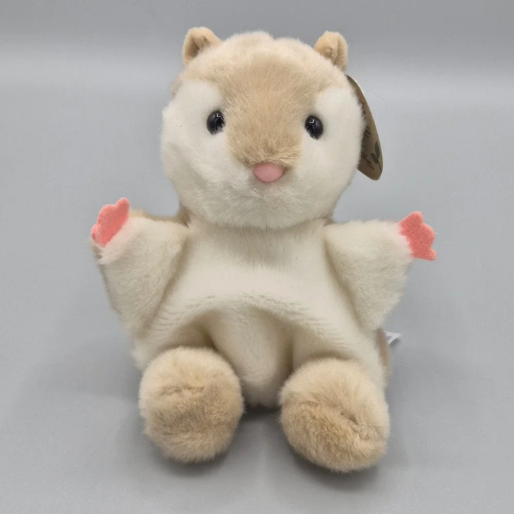 Aurora Palm Pals Sammy Squirrel Plush Tan Brown Forest Animal Toy 5 inch NEW